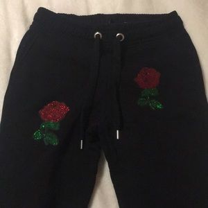 Rose sweatpants